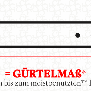 Handgenähter Gürtel „Fred“ Naturleder
